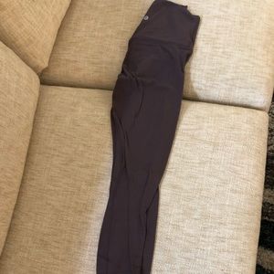 Dark purple leggings